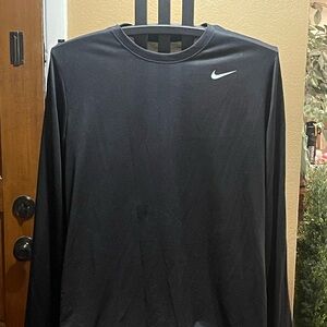 Nike Men's Black Long Sleeve Tee